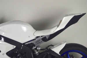 Yamaha YZF R6 2017-parts Motoforza on bike - Motoholders rear frame