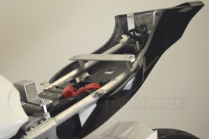  Rear frame Yamaha YZF R6 17- with Motoforza parts