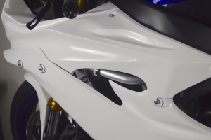 Yamaha YZF R6 2017-  Upper part racing-small GRP-fiberglass - on bike