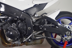 Yamaha YZF R6 2017- Parts Motoforza on bike