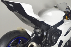 Yamaha YZF R6 2017-parts Motoforza on bike - Original rear frame