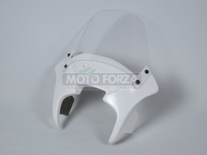 Yamaha FZ-6N 2004-2009 - Upper part /flyscreen GRP with CLEAR NORMAL Screen